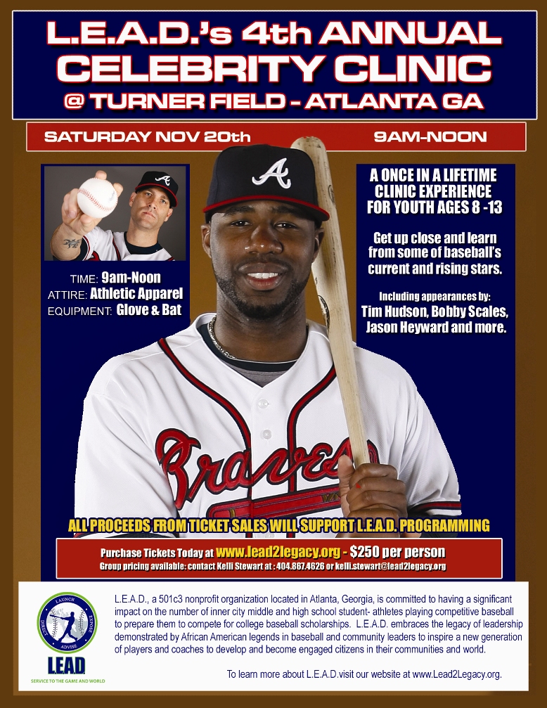 L.E.A.D.'s 4th Annual Celebrity Clinic at Turner Field